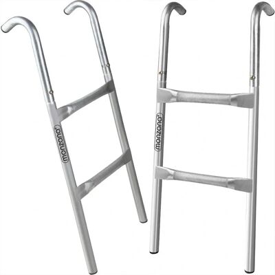 Deuba Monzana Trampolinleiter 76 cm 2 Metallstufen - Sicherheit Deuba Monzana Trampolinleiter 76 cm 2 Metallstufen - Sicherheit