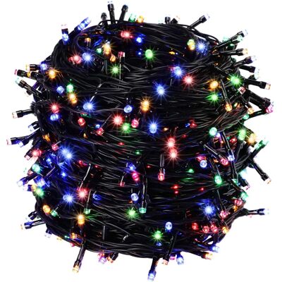 monzana 14m Mehrfarbige LED Weihnachtslichterkette - 8 Funktionen monzana 14m Mehrfarbige LED Weihnachtslichterkette - 8 Funktionen