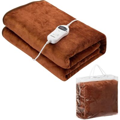 Monzana Elektrisches Plaid mit 10 Temperaturstufen - 180x130cm Monzana Elektrisches Plaid mit 10 Temperaturstufen - 180x130cm
