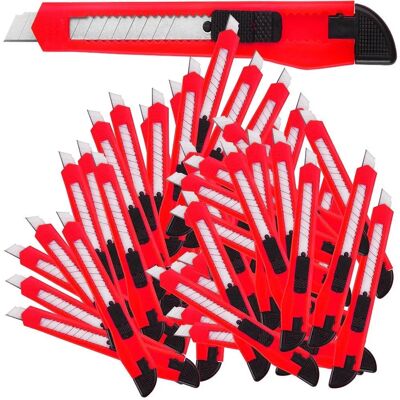 Deuba 50-200 Stück Cutter-Set mit Abbrechklingen Deuba 50-200 Stück Cutter-Set mit Abbrechklingen