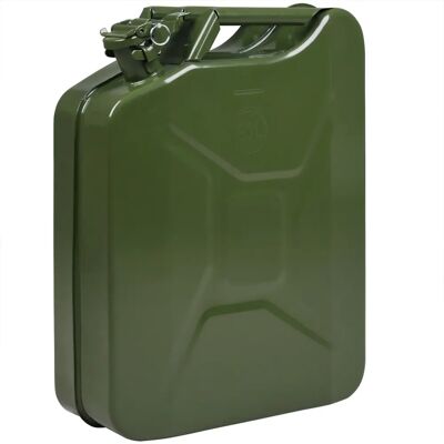 Bidon de carburant Monzana 20L - Certifié ONU, Acier, Vert Olive Bidon de carburant Monzana 20L - Certifié ONU, Acier, Vert Olive