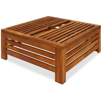 Deuba - Abdeckung für Sonnenschirmständer aus Akazienholz - 62x62x26cm Deuba - Abdeckung für Sonnenschirmständer aus Akazienholz - 62x62x26cm
