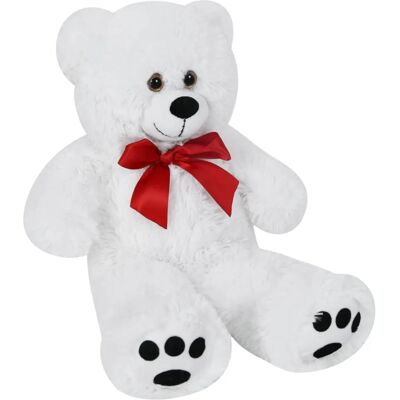 DeubaXXL Oso de Peluche - L 50cm Blanco DeubaXXL Oso de Peluche - L 50cm Blanco