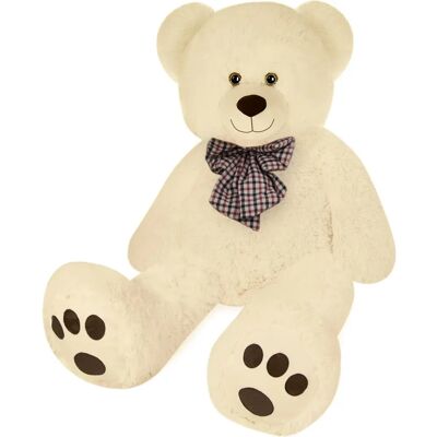 Deuba Ours en peluche taille L-XXXL couleur crème - Publicité Deuba Ours en peluche taille L-XXXL couleur crème - Publicité
