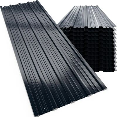 Deuba Gardebruk 12x Pannelli di Tetto - 129x46cm - 7m² Tipo di Tetto Deuba Gardebruk 12x Pannelli di Tetto - 129x46cm - 7m² Tipo di Tetto