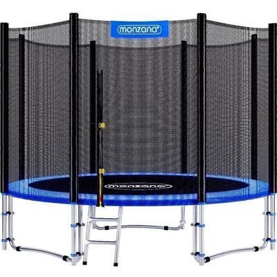 monzana Gartentrampolin Ø244cm TÜV zertifiziert Sicherheitsnetz Weiche Randpolsterung - Outdoor monzana Gartentrampolin Ø244cm TÜV zertifiziert Sicherheitsnetz Weiche Randpolsterung - Outdoor
