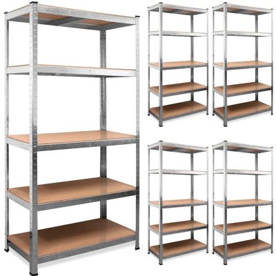 Scaffale Pesante Deuba - 180x90x40cm, 5 mensole, 875kg Scaffale Pesante Deuba - 180x90x40cm, 5 mensole, 875kg