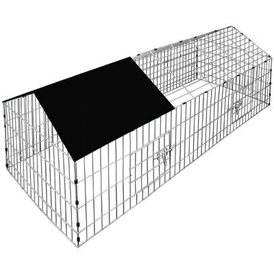 CADOCA Deuba Gabbia per conigli - 180x75x75cm Acciaio zincato CADOCA Deuba Gabbia per conigli - 180x75x75cm Acciaio zincato