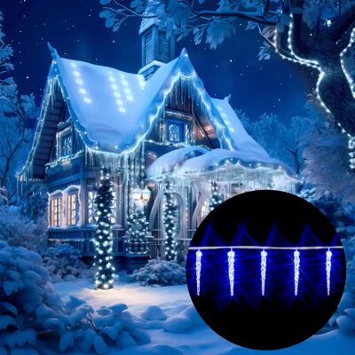 Deuba LED-Isspitzen-Lichterkette - Weihnachtsdeko Deuba LED-Isspitzen-Lichterkette - Weihnachtsdeko