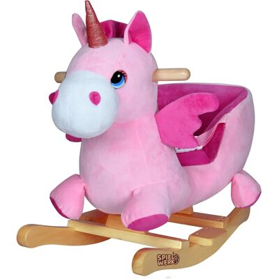 Asiento de columpio de unicornio rosa para niños Asiento de columpio de unicornio rosa para niños