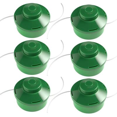 Set di Bobine per Tagliabordi - Nylon 2mm Resistente - M10 - 380mm - 6 pz Set di Bobine per Tagliabordi - Nylon 2mm Resistente - M10 - 380mm - 6 pz