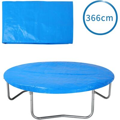 Telo copertura rotondo Monzana 366cm - Blu - Resistente UV Telo copertura rotondo Monzana 366cm - Blu - Resistente UV