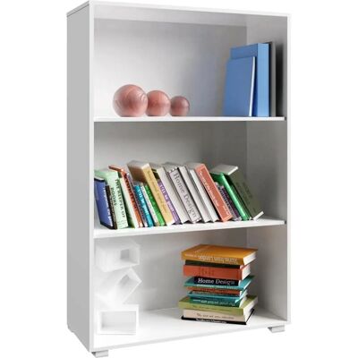 Casaria Vela Verstellbares Regal - Weiß - Büro/Haus Aufbewahrung Casaria Vela Verstellbares Regal - Weiß - Büro/Haus Aufbewahrung