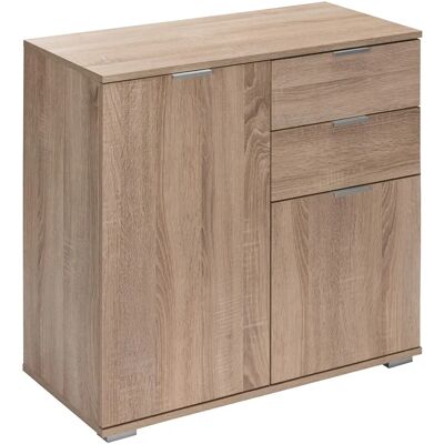 Credenza Alba di Deuba con 2-3 Ante e Ripiani - Stile Moderno in Legno Credenza Alba di Deuba con 2-3 Ante e Ripiani - Stile Moderno in Legno