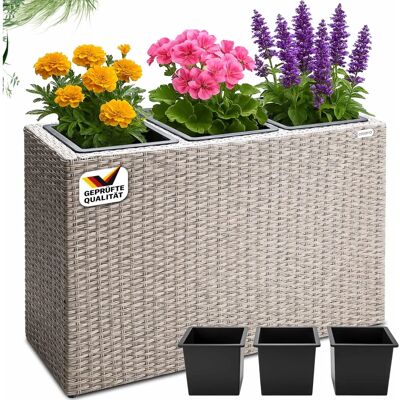 Casaria Gartengeh?use - Wetterfestes Poly Rattan - 88x30,5x60 cm Casaria Gartengeh?use - Wetterfestes Poly Rattan - 88x30,5x60 cm