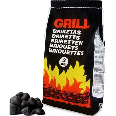 Deuba 18kg Kohlebriketts für Grill - Schnelle Zündung, Längere Brenntid Deuba 18kg Kohlebriketts für Grill - Schnelle Zündung, Längere Brenntid