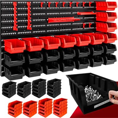Deuba Wand-Werkzeugorganisator - 28 Boxen, Erweiterbar Deuba Wand-Werkzeugorganisator - 28 Boxen, Erweiterbar