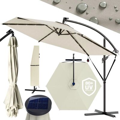 Kingsleeve 300cm Gartenparasol mit LED-Licht - Sonne & UV-Schutz Kingsleeve 300cm Gartenparasol mit LED-Licht - Sonne & UV-Schutz