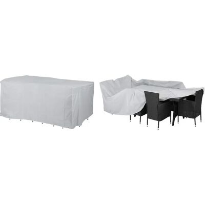 Kingsleeve Garden Cover - 420D Oxford Waterproof Outdoor Furniture Cover - 8+1 Set Kingsleeve Garden Cover - 420D Oxford Waterproof Outdoor Furniture Cover - 8+1 Set