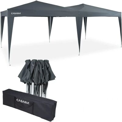 Deuba Pabellon da Giardino Capri 3x6 m Tenda Pieghevole Antracita Deuba Pabellon da Giardino Capri 3x6 m Tenda Pieghevole Antracita