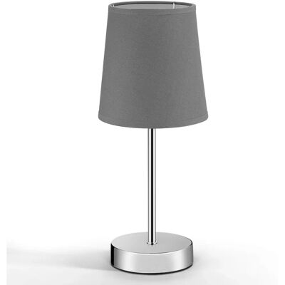 Lampada da Tavolo Grigia Monzana - Lampada Elegante Lampada da Tavolo Grigia Monzana - Lampada Elegante
