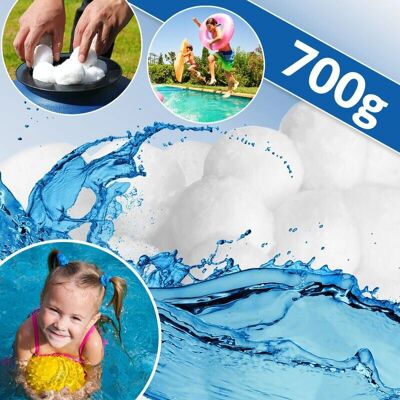 Monzana Palline filtranti riutilizzabili 700g - Per filtri a sabbia Monzana Palline filtranti riutilizzabili 700g - Per filtri a sabbia
