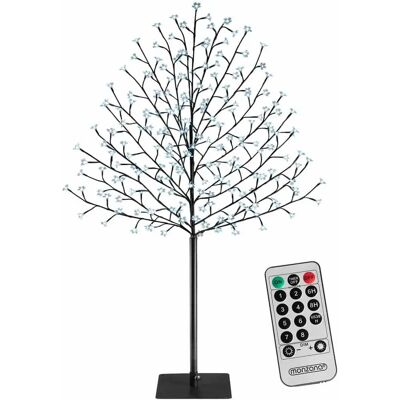 Deuba Monzana Lampada Albero - Ciliegio - 220 LED - Blu - Interno/Esterno Deuba Monzana Lampada Albero - Ciliegio - 220 LED - Blu - Interno/Esterno