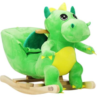 Deuba Babywippe mit Dinosauriergeräuschen & Sicherheitsgurt Deuba Babywippe mit Dinosauriergeräuschen & Sicherheitsgurt