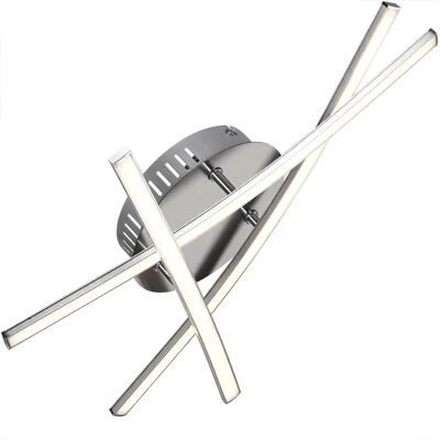 Lampada da soffitto Monzana - LED regolabile con luce bianca calda - Design moderno - Illuminazione interna Lampada da soffitto Monzana - LED regolabile con luce bianca calda - Design moderno - Illuminazione interna