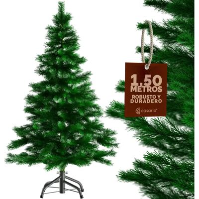 Casaria Artificial Christmas Tree 150cm - Green, Densely Branching, PVC Casaria Artificial Christmas Tree 150cm - Green, Densely Branching, PVC