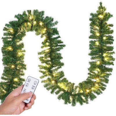 Ghirlanda di Natale Casaria - 5m, 100 LED, Interni/Esterni Ghirlanda di Natale Casaria - 5m, 100 LED, Interni/Esterni
