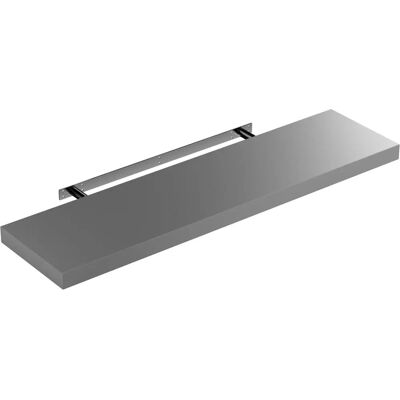 Estante de pared gris de 90cm Casaria - Diseño flotante moderno Estante de pared gris de 90cm Casaria - Diseño flotante moderno