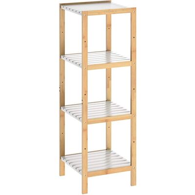 Scaffale in bambù Casaria - Arredo bagno 3-5 ripiani Scaffale in bambù Casaria - Arredo bagno 3-5 ripiani