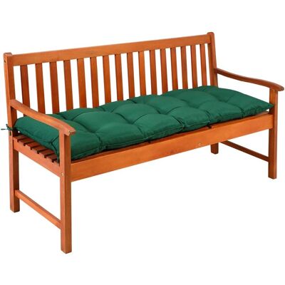 Cuscino per panca da giardino - Schiuma viscoelastica - Verde - 145x45x8cm - Cuscino per panca Cuscino per panca da giardino - Schiuma viscoelastica - Verde - 145x45x8cm - Cuscino per panca