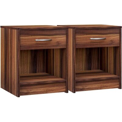 Set di comodini Deuba - 2 pezzi Merano 50x40x35cm Set di comodini Deuba - 2 pezzi Merano 50x40x35cm