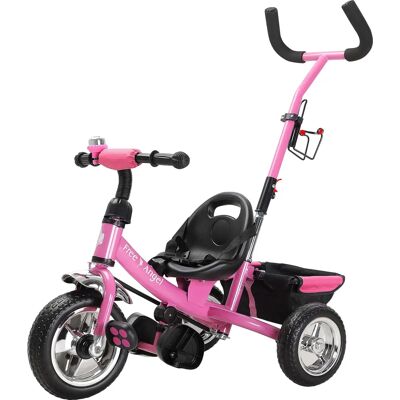 Spielwerk Triciclo para niños Rosa - Metal - Manillar Spielwerk Triciclo para niños Rosa - Metal - Manillar