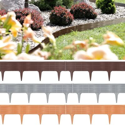 Deuba Garden Edging - Flexible Plastic Borders for Garden, 11.70m Deuba Garden Edging - Flexible Plastic Borders for Garden, 11.70m