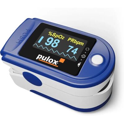 Pulox Oxímetro PO-200 Solo - Medición confiable de SpO2 y pulso Pulox Oxímetro PO-200 Solo - Medición confiable de SpO2 y pulso
