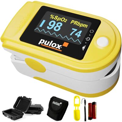 Pulox Pulsoximeter PO-200 Solo - Oxymètre de pouls - Publicité Pulox Pulsoximeter PO-200 Solo - Oxymètre de pouls - Publicité