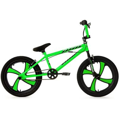 KS CYCLING Cobalt BMX rower 20 cali - Freestyle, Zielony KS CYCLING Cobalt BMX rower 20 cali - Freestyle, Zielony