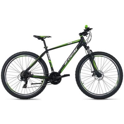 KS CYCLING Morzine Hardtail Mountainbike - 27,5 Zoll, 21-Gang, Schwarz-Grün KS CYCLING Morzine Hardtail Mountainbike - 27,5 Zoll, 21-Gang, Schwarz-Grün