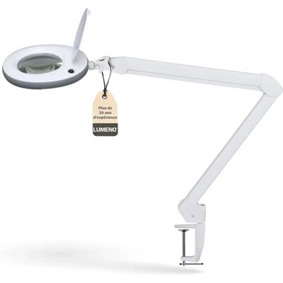 Lumeno Lâmpada de aumento LED - 3, 5, 8 Dioptrias - Lupenleuchte Lumeno Lâmpada de aumento LED - 3, 5, 8 Dioptrias - Lupenleuchte