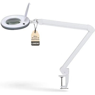 LUMENO 7218GRIII - Lâmpada de lupa LED - 3x - Precisão LUMENO 7218GRIII - Lâmpada de lupa LED - 3x - Precisão
