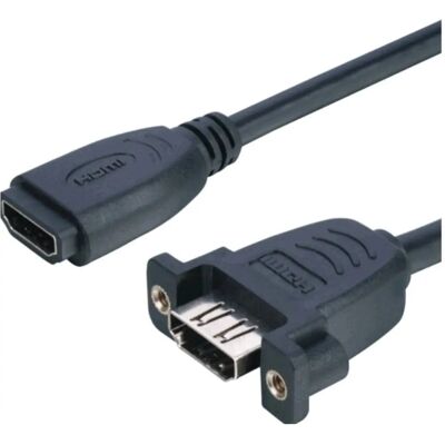 Câble adaptateur HDMI noir Lyndahl - HDMI-A 0,2 m - Câble vidéo Câble adaptateur HDMI noir Lyndahl - HDMI-A 0,2 m - Câble vidéo