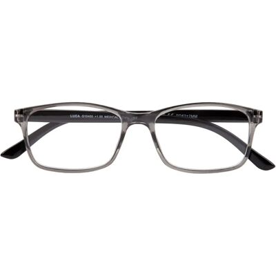 Breitfeld & Schliekert Luca Grau-Schwarz +1.00 Dpt Lesebrille Breitfeld & Schliekert Luca Grau-Schwarz +1.00 Dpt Lesebrille
