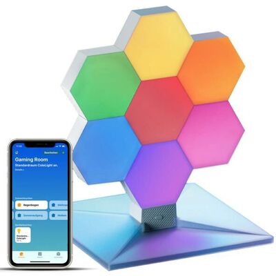Cololight Plus - Modulares Wi-Fi Lichtset mit 7 Blöcken Cololight Plus - Modulares Wi-Fi Lichtset mit 7 Blöcken