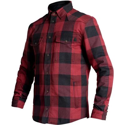 Camicia Moto John Doe - Rosso, M, Protettiva, Traspirante Camicia Moto John Doe - Rosso, M, Protettiva, Traspirante