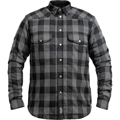 John Doe XTM 2018 Chemise Moto Gris/Noir - Veste de Moto - Publicité John Doe XTM 2018 Chemise Moto Gris/Noir - Veste de Moto - Publicité