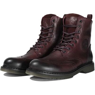 Chaussures de Moto pour Dames John Doe Sixty Budapest XTM - Rouge Pourpre - Publicité Chaussures de Moto pour Dames John Doe Sixty Budapest XTM - Rouge Pourpre - Publicité