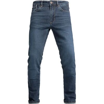 Jeans moto Pioneer Mono de John Doe - Slim Fit, Résistant à l’eau, Certifié AAA - Publicité Jeans moto Pioneer Mono de John Doe - Slim Fit, Résistant à l’eau, Certifié AAA - Publicité